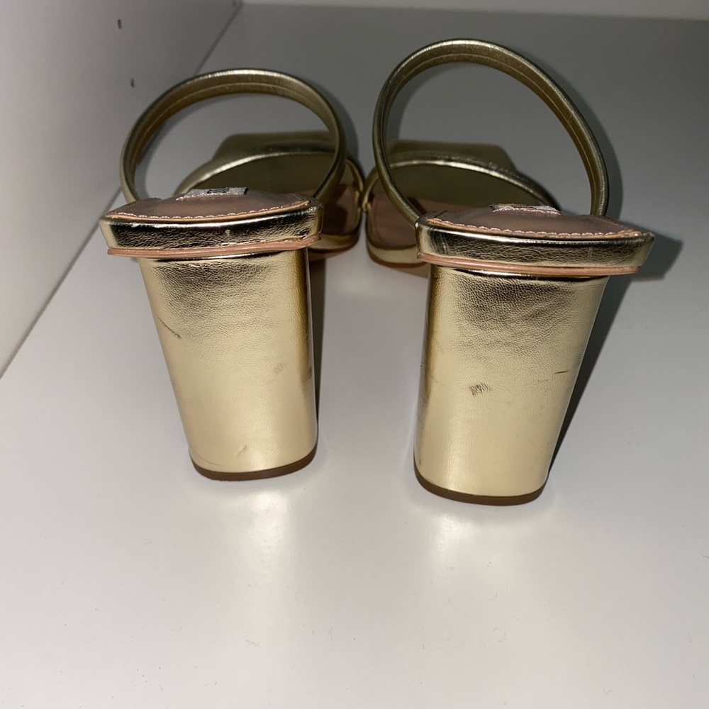 Steve Madden Blake shoe size 10 Gold - Picture 8 of 11